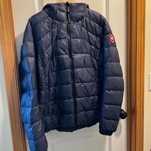Canada Goose EUC Down Jacket- Navy Blue XXL